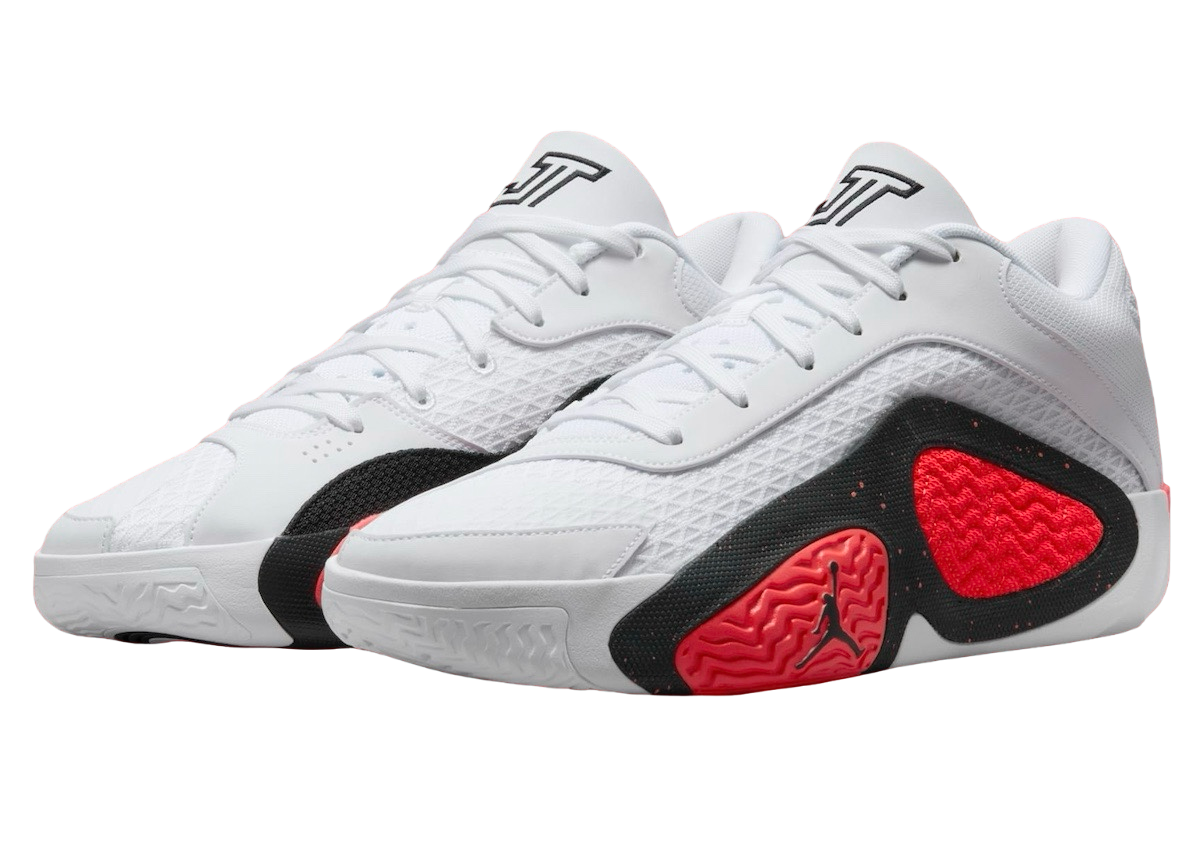 Jordan Tatum 2 White Bright Crimson