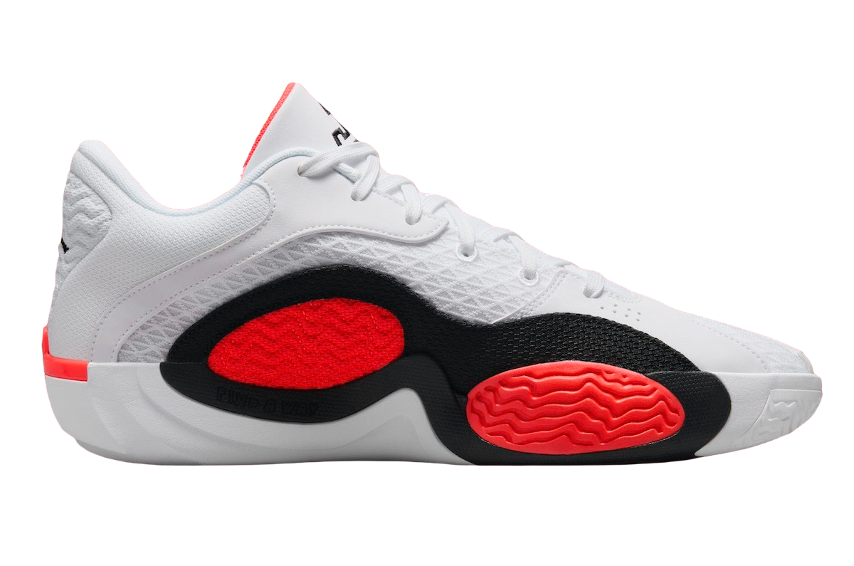 Jordan Tatum 2 White Bright Crimson