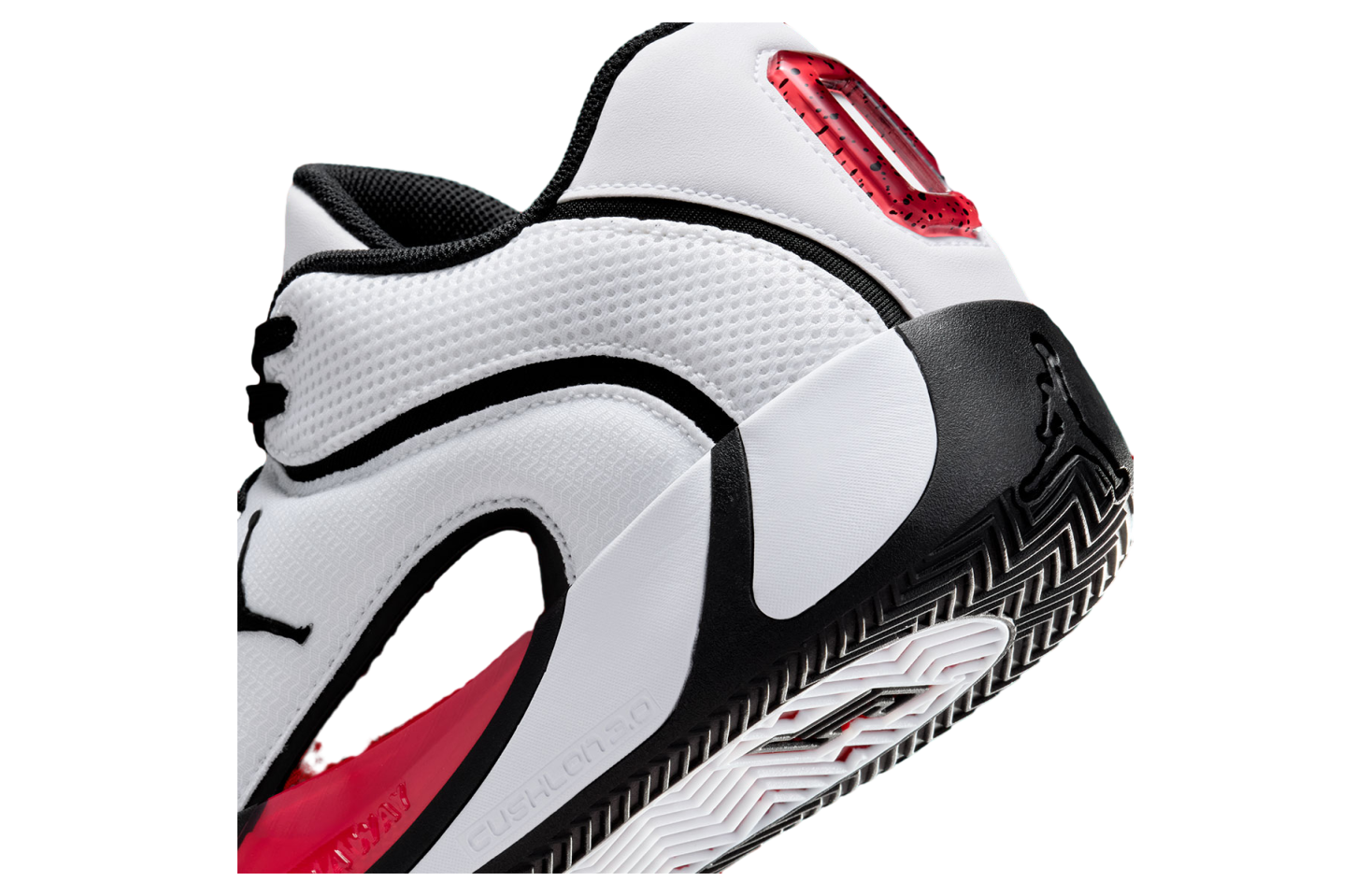 Jordan Tatum 4 White / Black / University Red