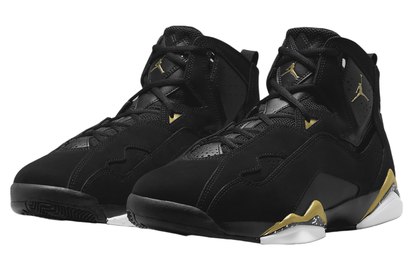 Jordan True Flight Black / Metallic Gold