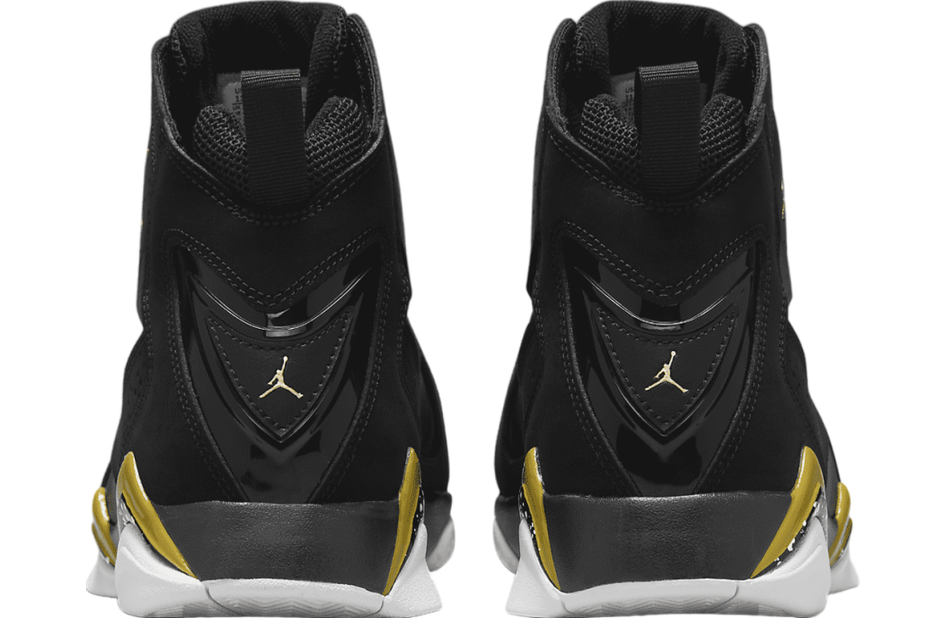 Jordan True Flight Black / Metallic Gold