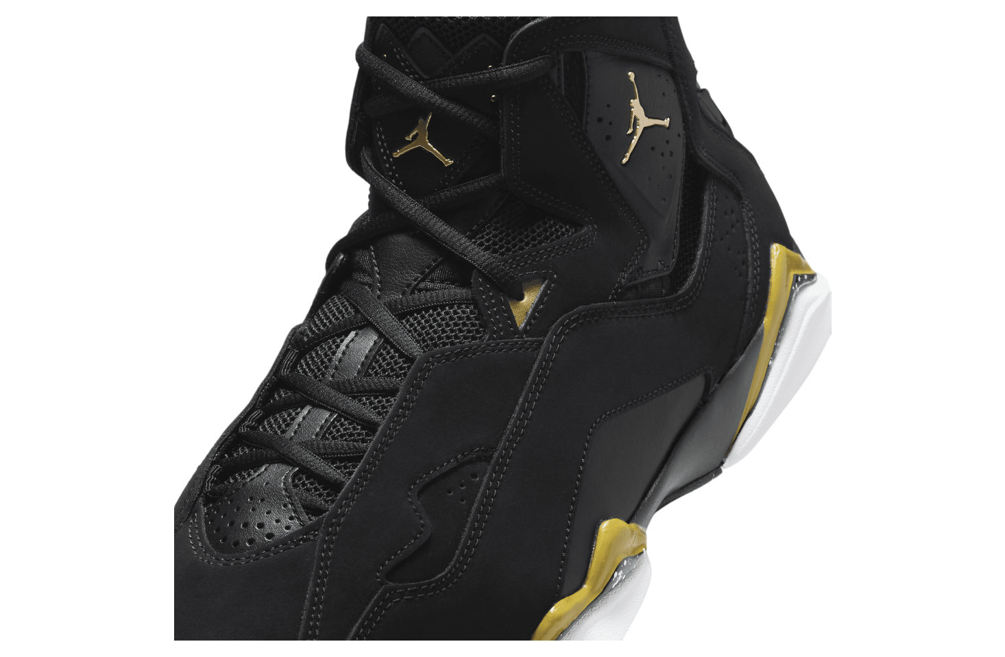 Jordan True Flight Black / Metallic Gold