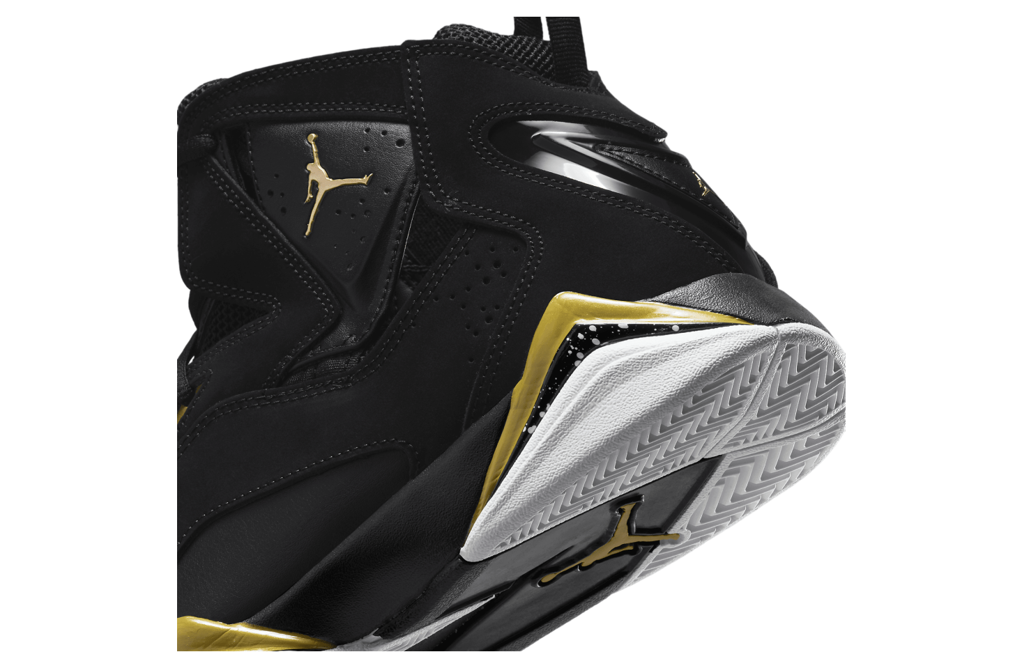 Jordan True Flight Black / Metallic Gold