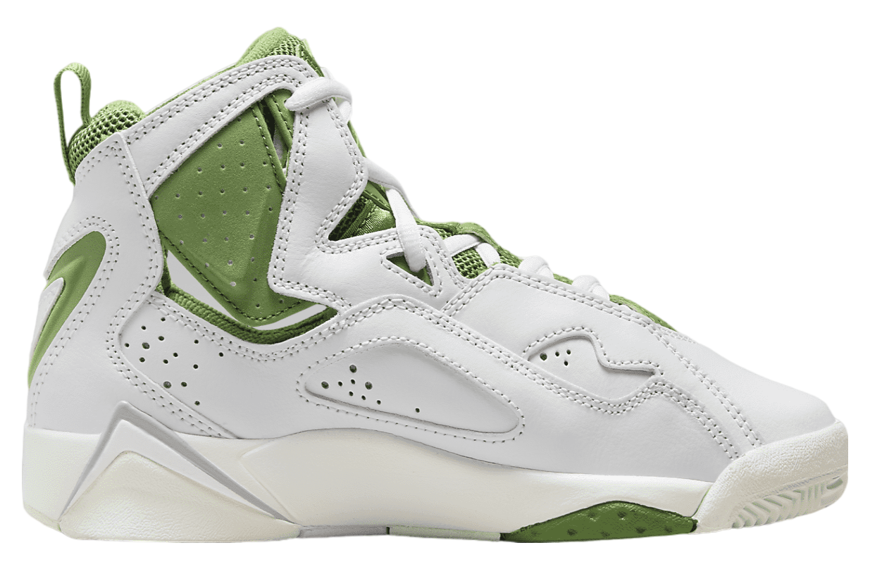 Jordan True Flight GS White / Chlorophyll