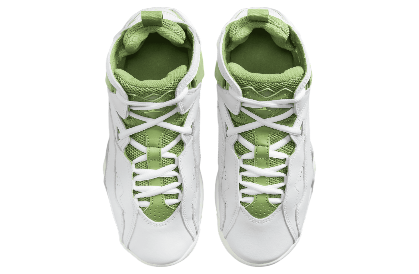 Jordan True Flight GS White / Chlorophyll