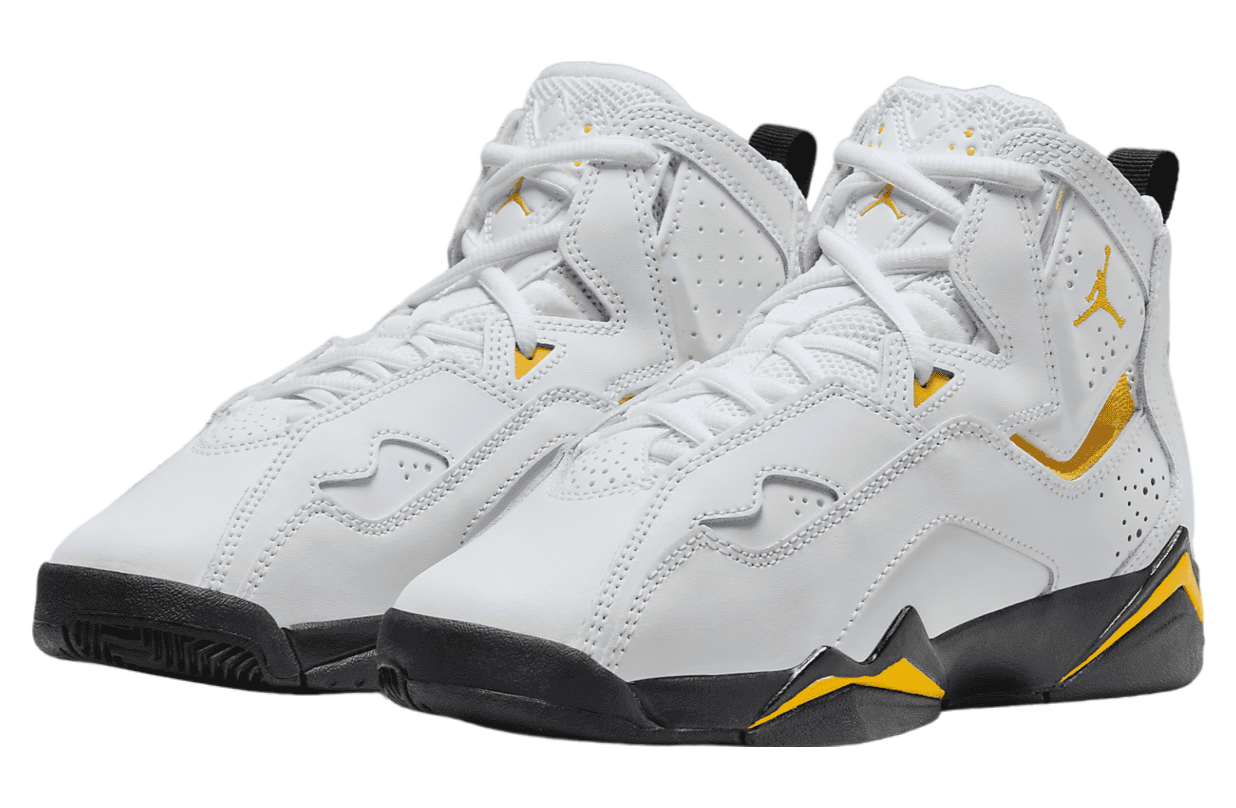 Jordan True Flight GS White / Yellow Ochre