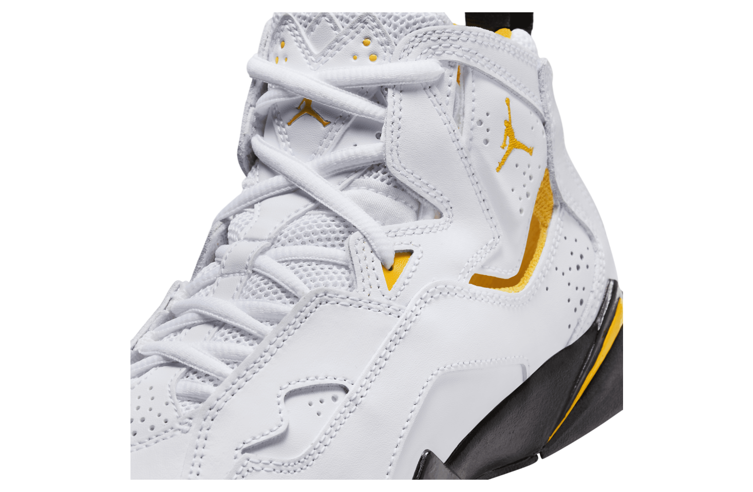 Jordan True Flight GS White / Yellow Ochre