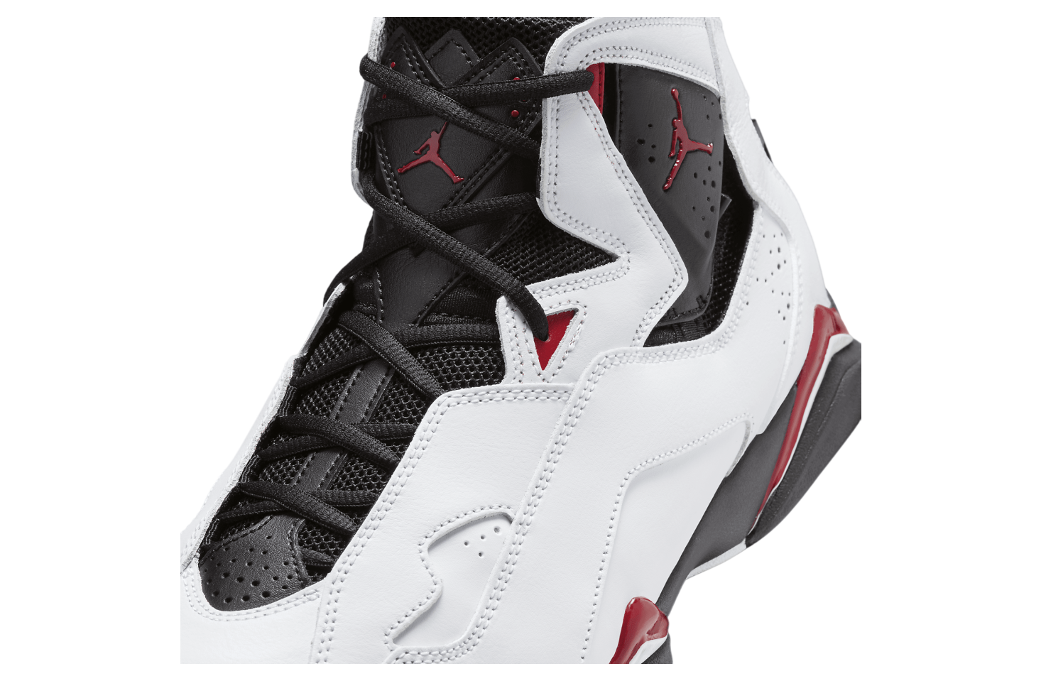 Jordan True Flight White / Black Varsity Red