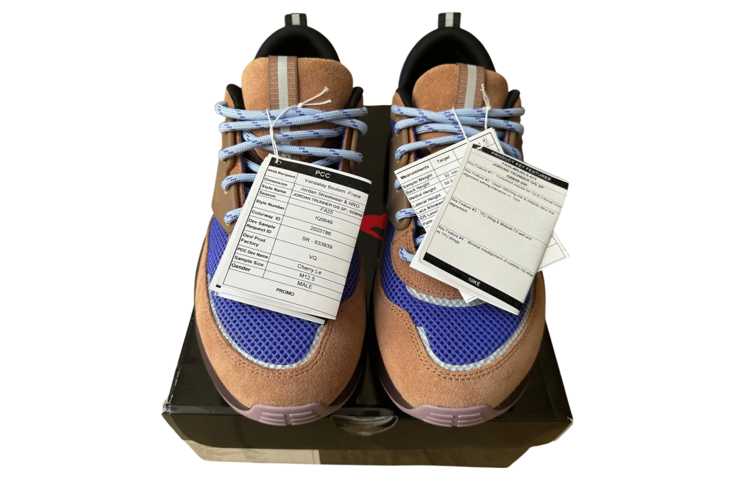 Jordan Trunner O/s Archaeo Brown / Persian Violet