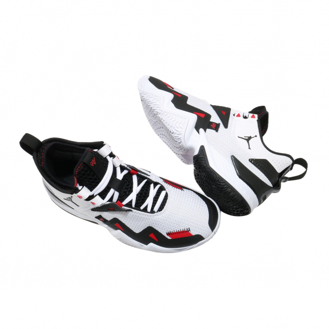 Jordan Westbrook One Take PF White Black University Red