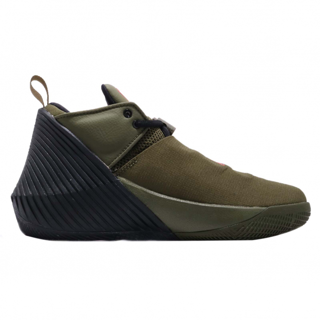 Jordan Why Not Zer0.1 Low GS Olive Canvas