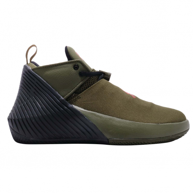 Jordan Why Not Zer0.1 Low GS Olive Canvas