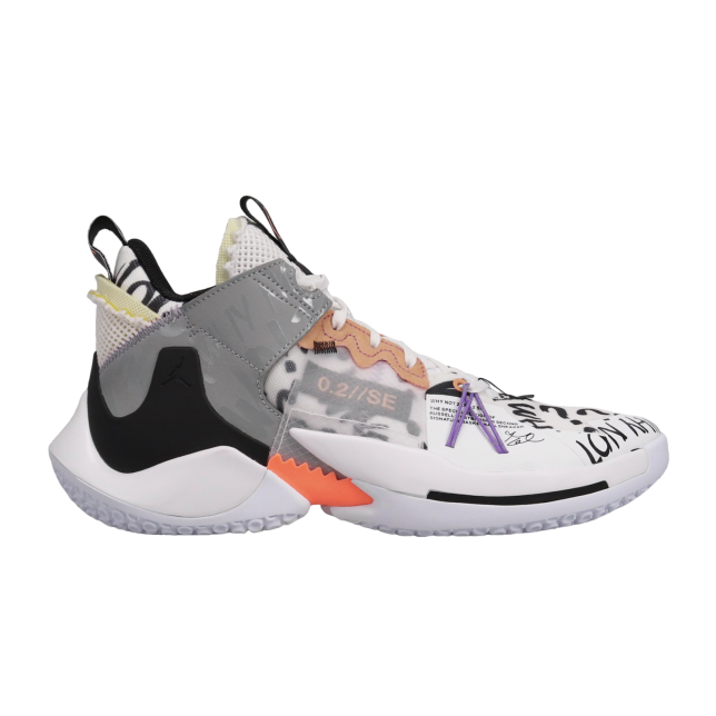 Jordan Why Not Zer0.2 SE PF White / Orange Pulse