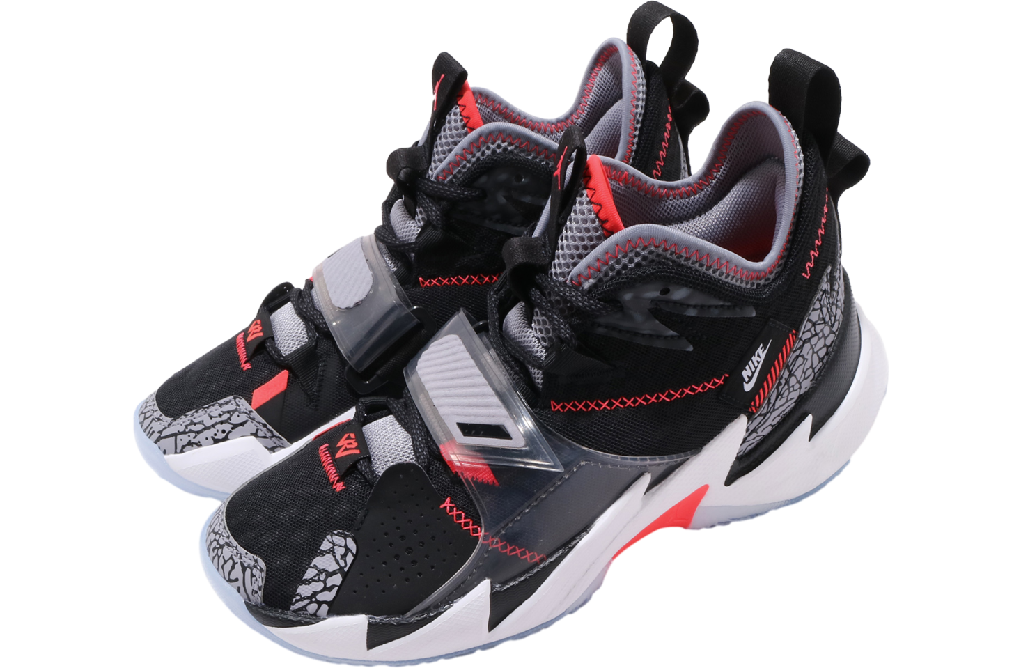 Jordan Why Not Zer0.3 GS Black / Bright Crimson - Apr 2025