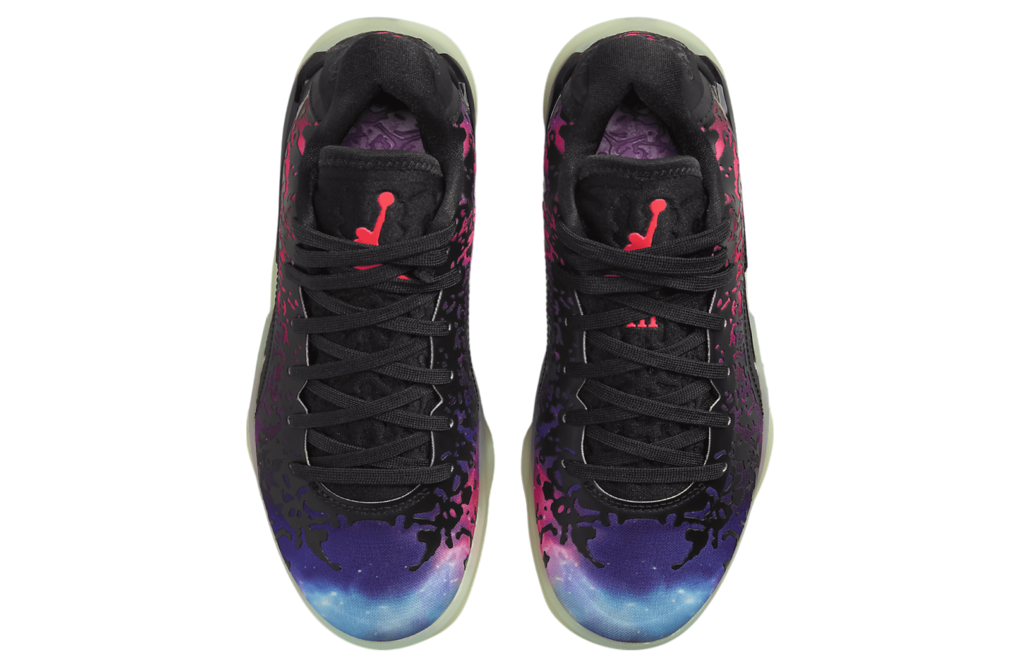 Jordan Zion 3 GS Black / Vivid Purple