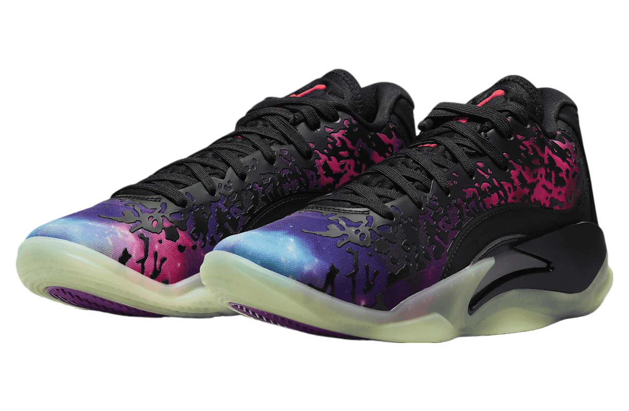 Jordan Zion 3 GS Black / Vivid Purple