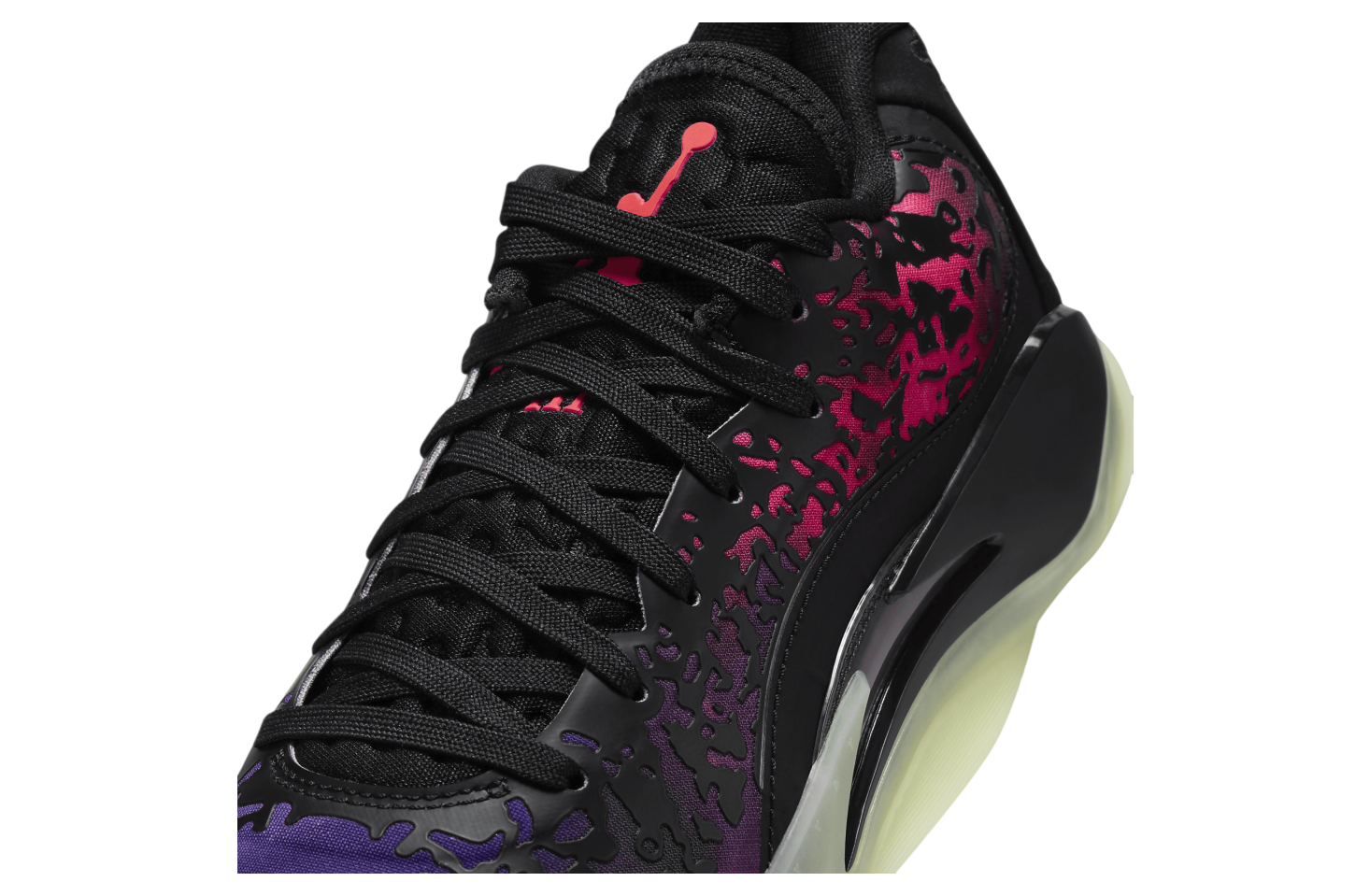 Jordan Zion 3 GS Black / Vivid Purple