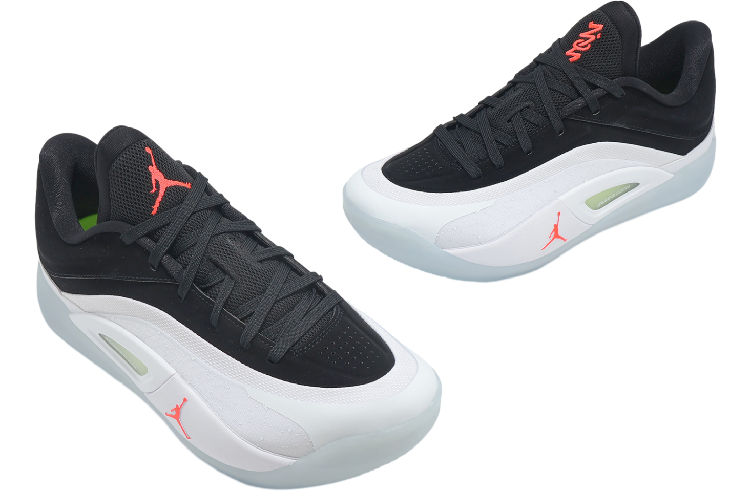 Jordan Zion 4 PF White / Bright Crimson - Feb 2025