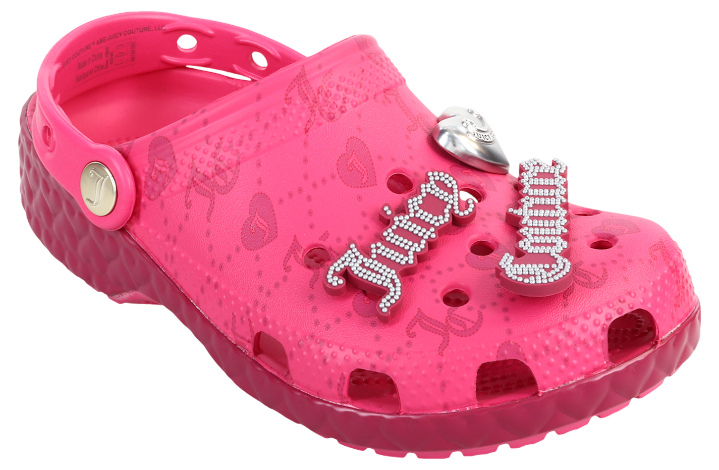専門店では X Couture Juicy BUY Crocs Pink размер 36 шлепанцы новые 靴