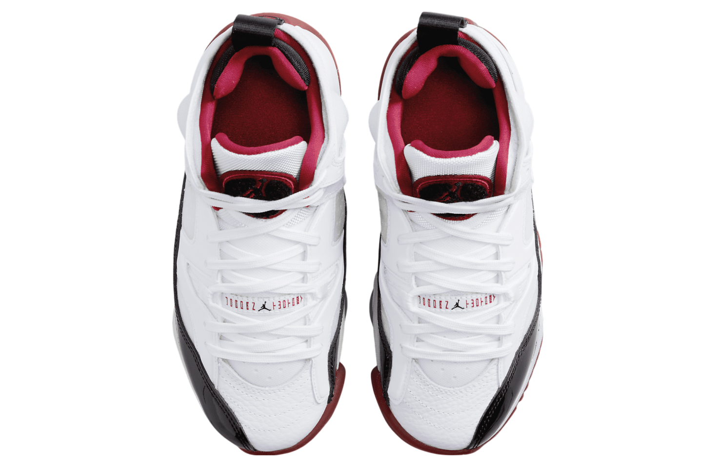 Jumpman Two Trey GS White / Gym Red