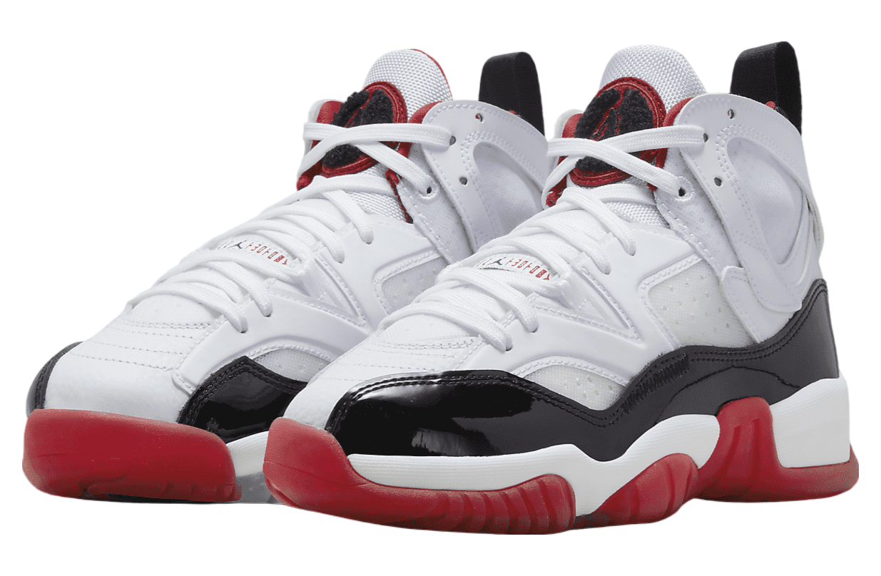 Jumpman Two Trey GS White / Gym Red