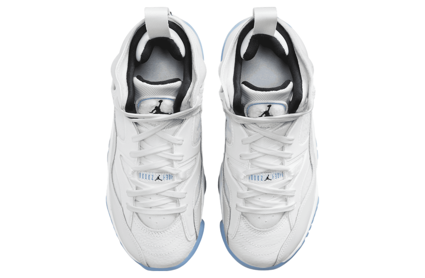 Jumpman Two Trey GS White / University Blue