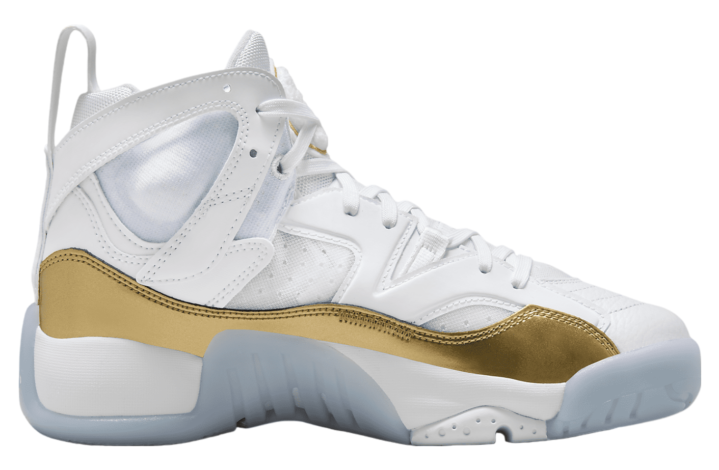 Jumpman Two Trey WMNS White / Metallic Gold