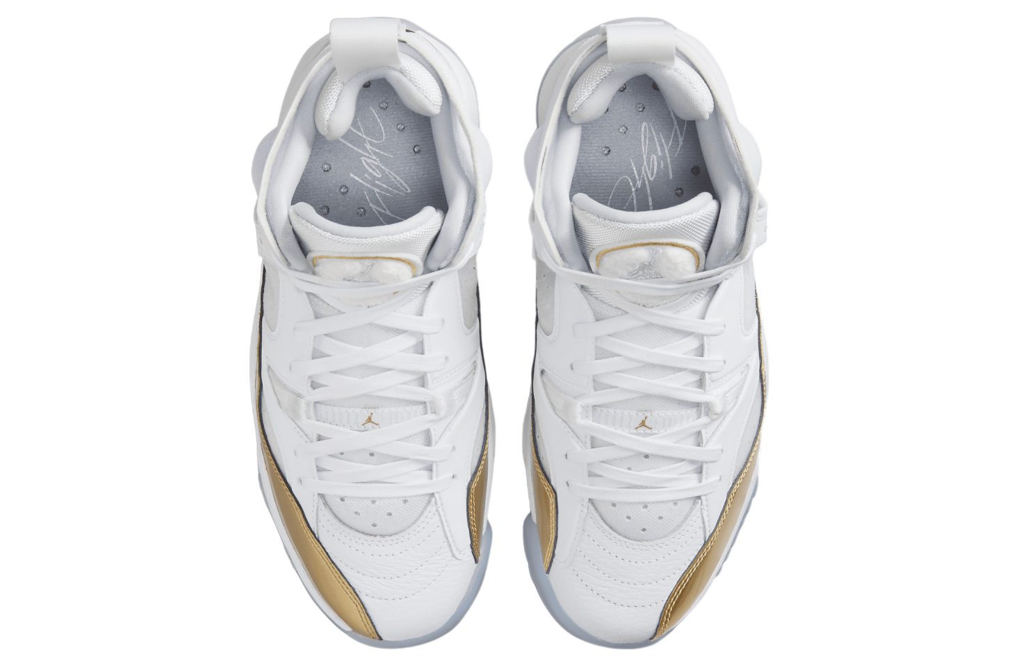 Jumpman Two Trey WMNS White / Metallic Gold