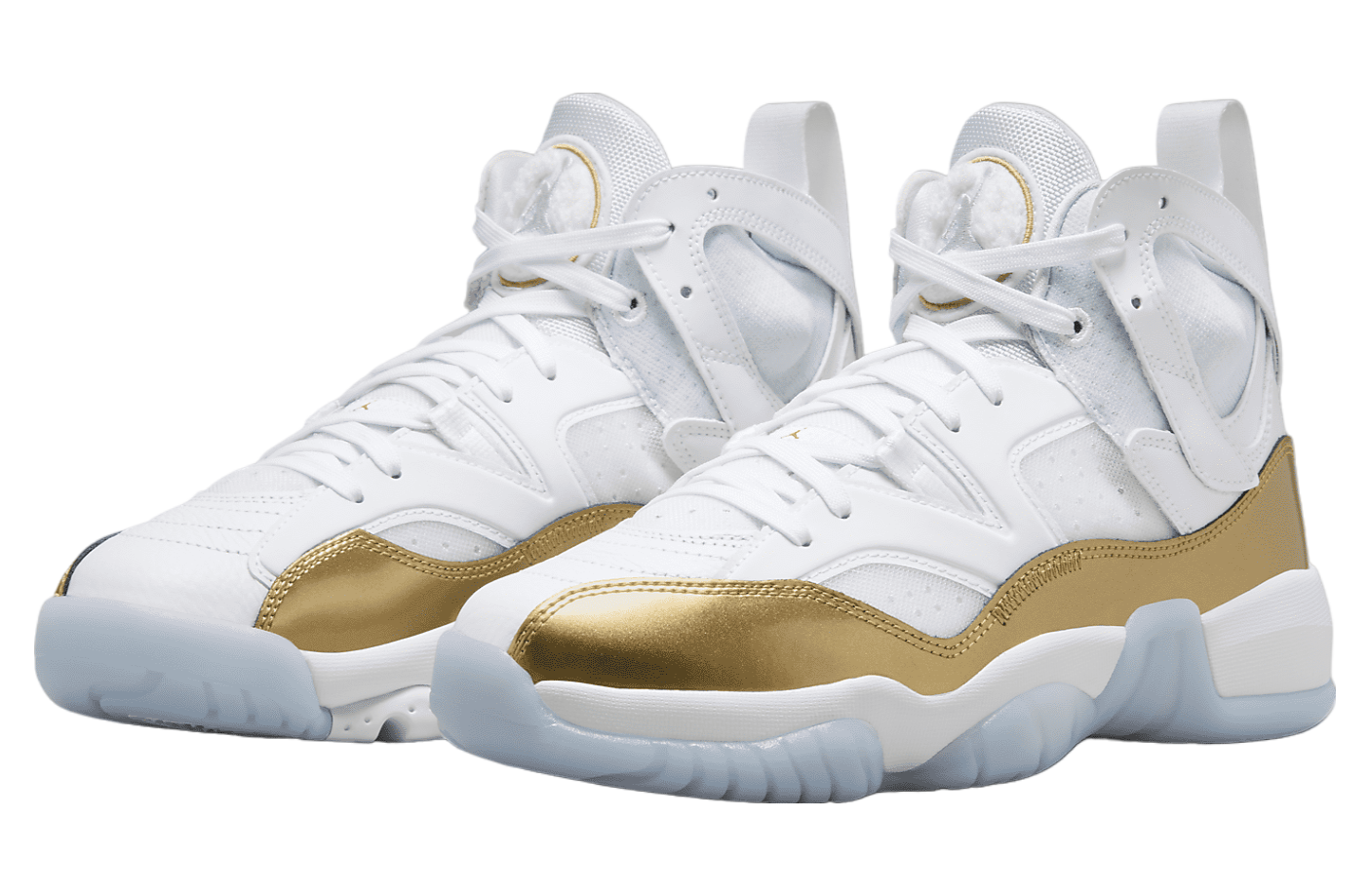 Jumpman Two Trey WMNS White / Metallic Gold