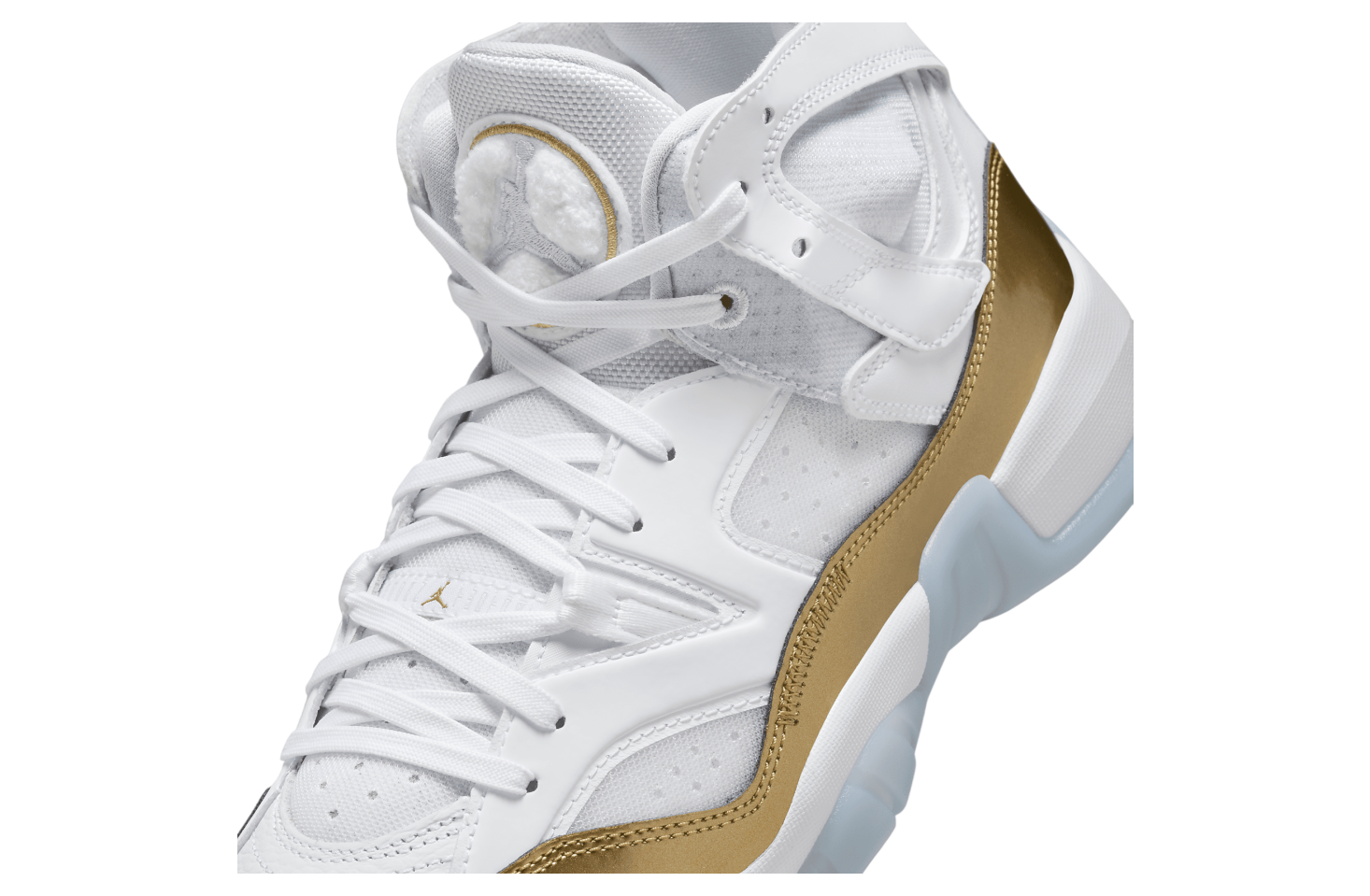 Jumpman Two Trey WMNS White / Metallic Gold