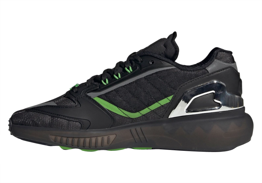 Kawasaki Ninja X Adidas Zx 5k Boost Black Green