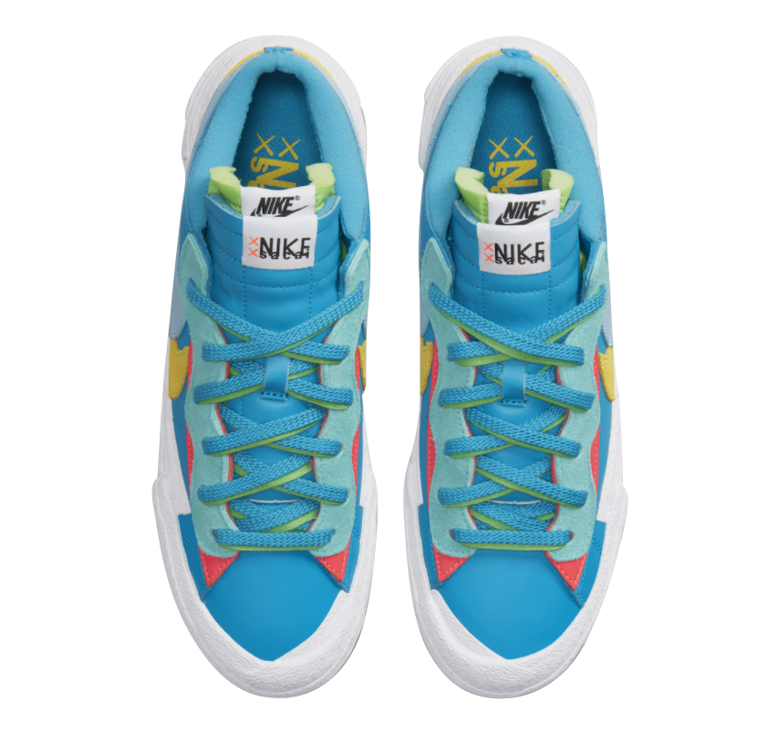 KAWS x sacai x Nike Blazer Low Neptune Blue DM7901-400