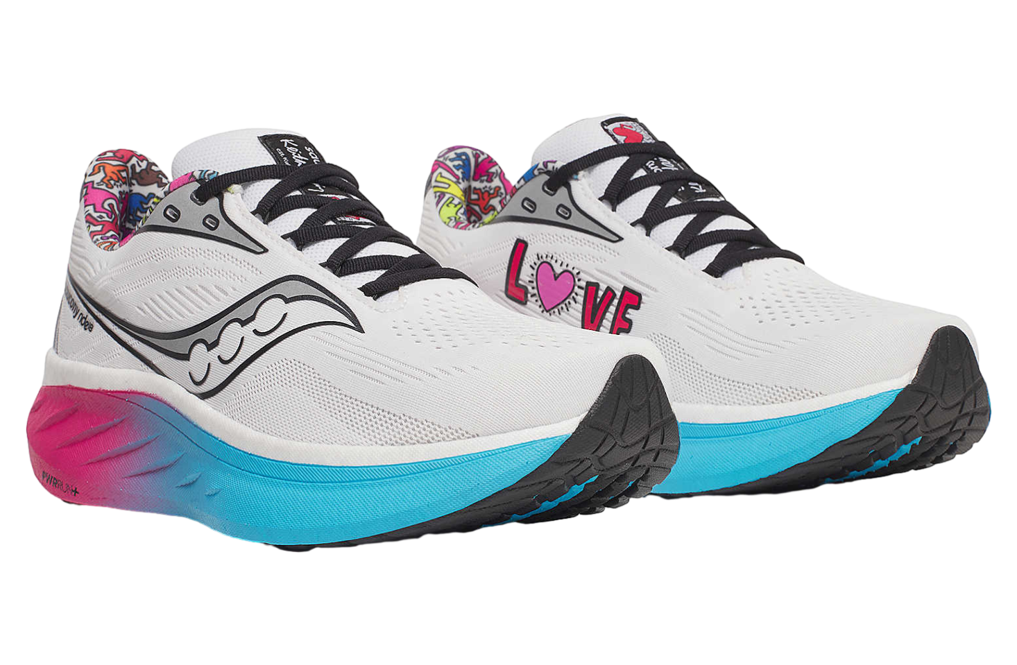 Keith Haring X Saucony Ride 18 Dynamic