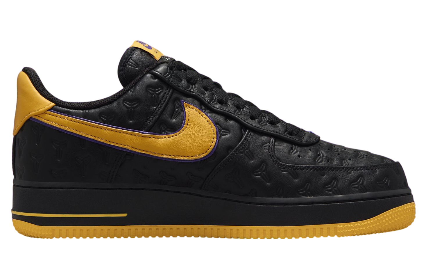 Kobe Bryant x Nike Air Force 1 Low Black / Varsity Maize