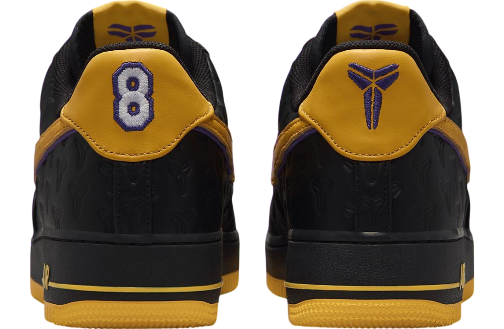 Kobe Bryant x Nike Air Force 1 Low Black / Varsity Maize