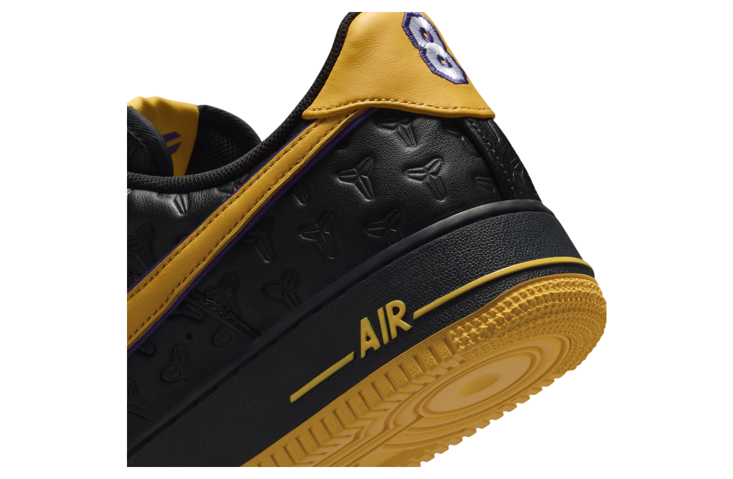 Kobe Bryant x Nike Air Force 1 Low Black / Varsity Maize