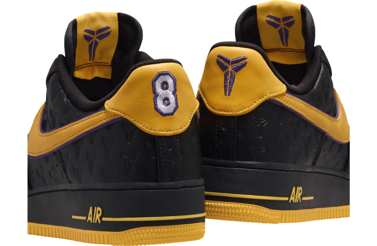 Kobe Bryant x Nike Air Force 1 Low Black / Varsity Maize