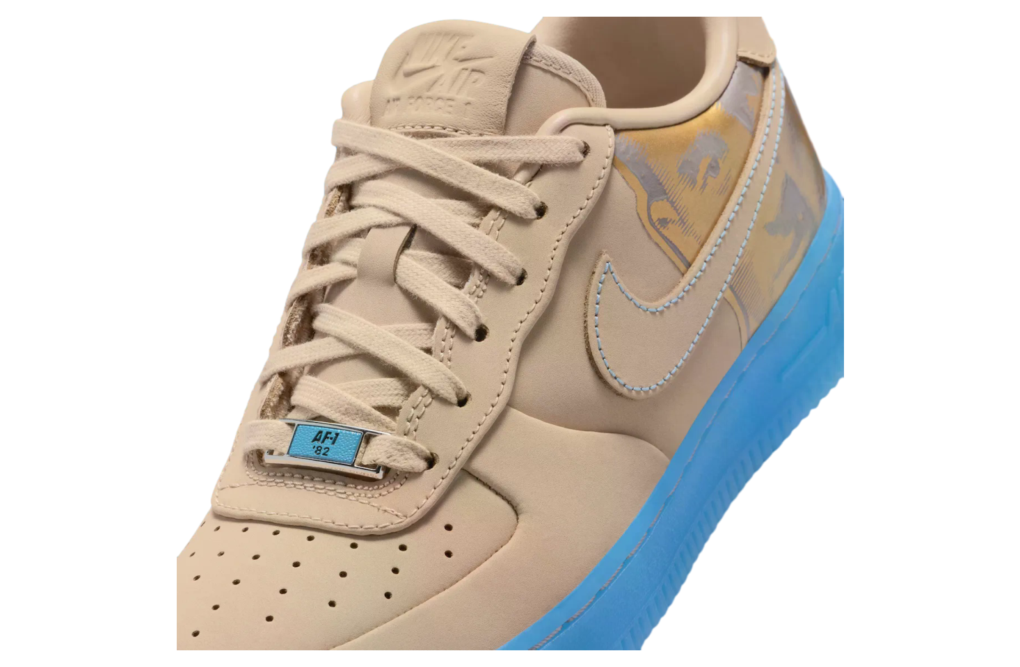 Kobe Bryant X Nike Air Force 1 Low Linen