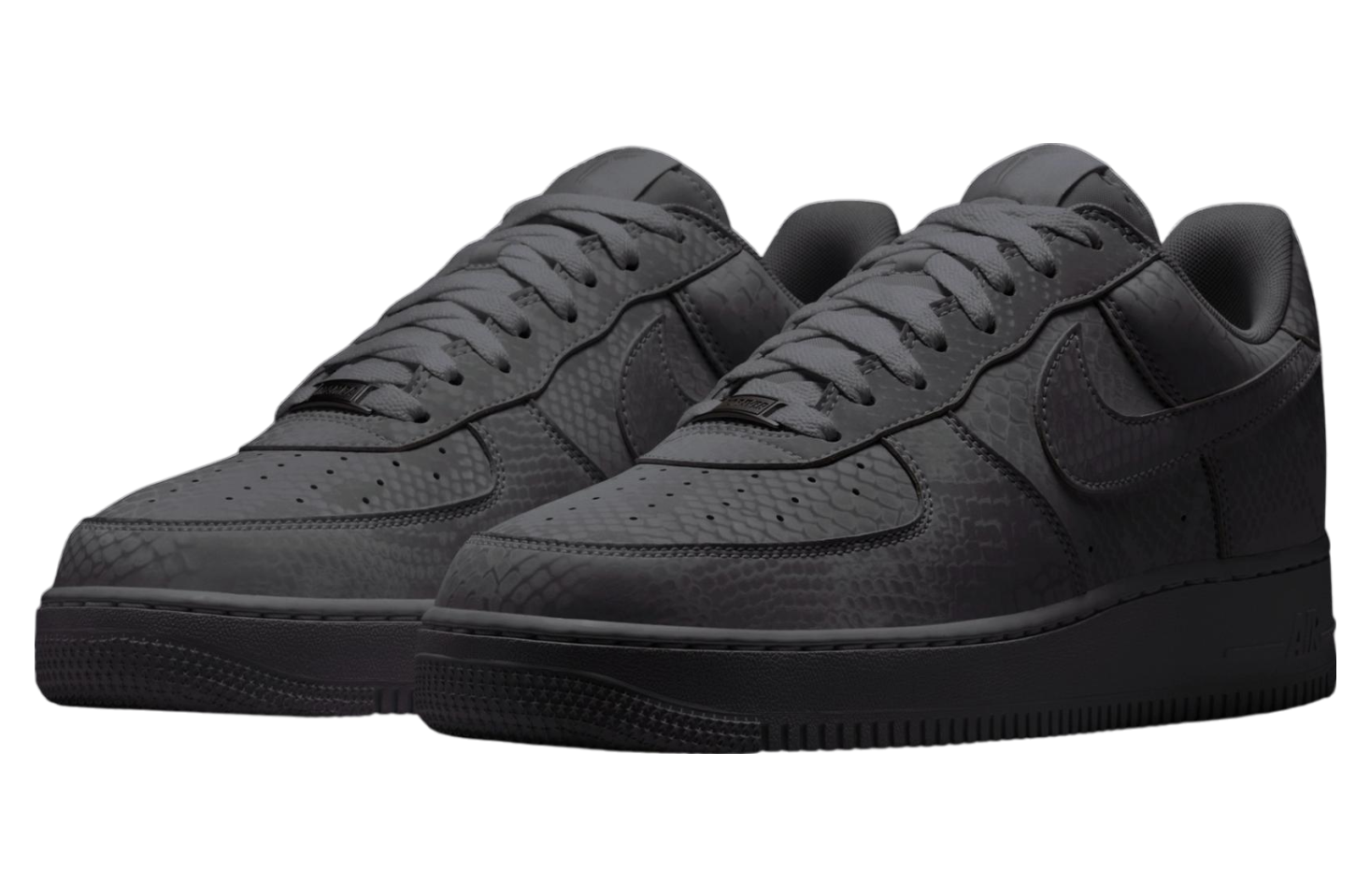Kobe Bryant X Nike Air Force 1 Triple Black