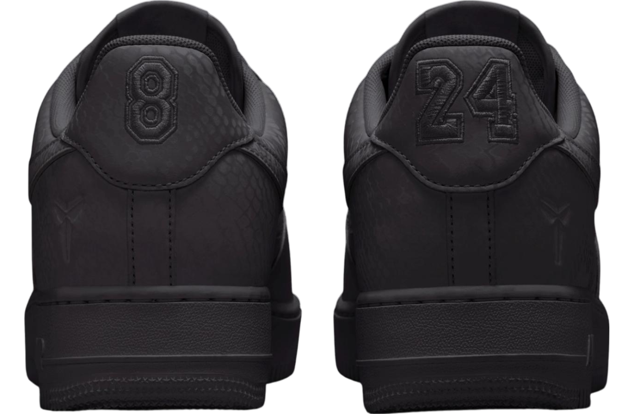 Kobe Bryant X Nike Air Force 1 Triple Black