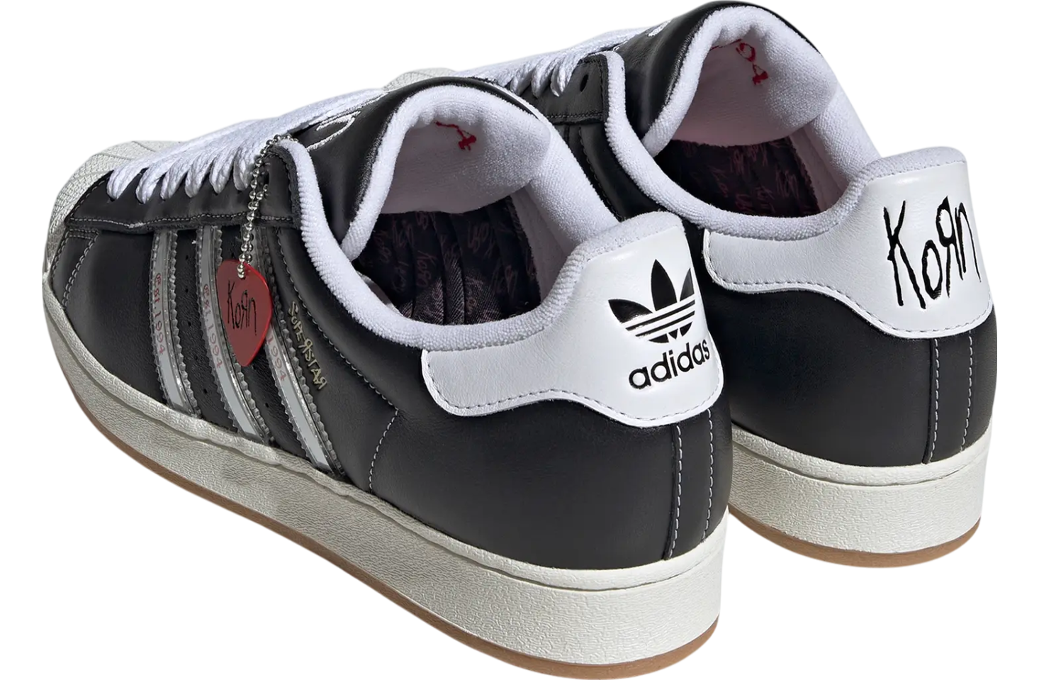 Korn x Adidas Superstar Black / Off White