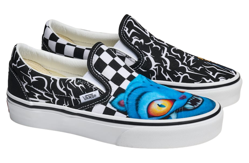 Kpop Demon Hunters x Vans Classic Slip-On GS Kpop Demon Hunters Black