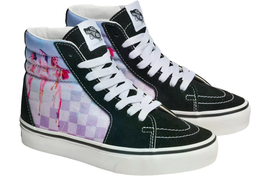 Kpop Demon Hunters x Vans Sk8-Hi GS Kpop Demon Hunters Black / Purple