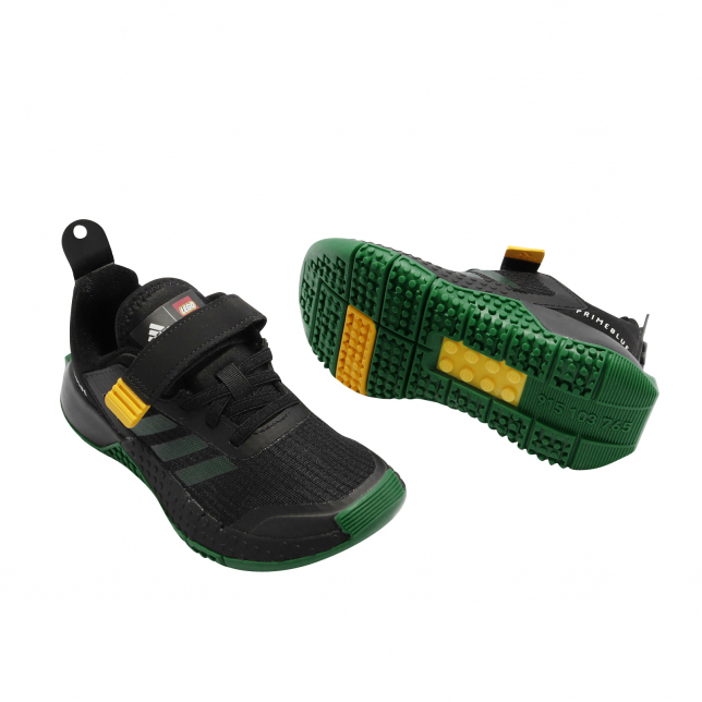 LEGO x adidas Sport GS Core Black Green EQT Yellow