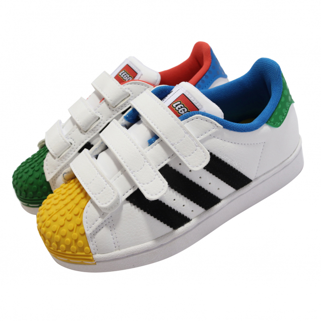 LEGO x adidas Superstar GS Footwear White Core Black H03964 ...