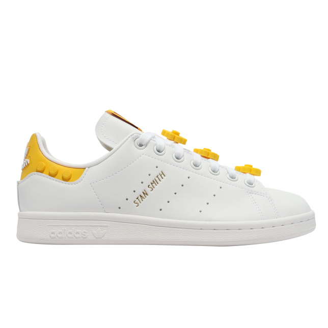 LEGO x adidas WMNS Stan Smith Gold Metallic GX7203 - KicksOnFire.com