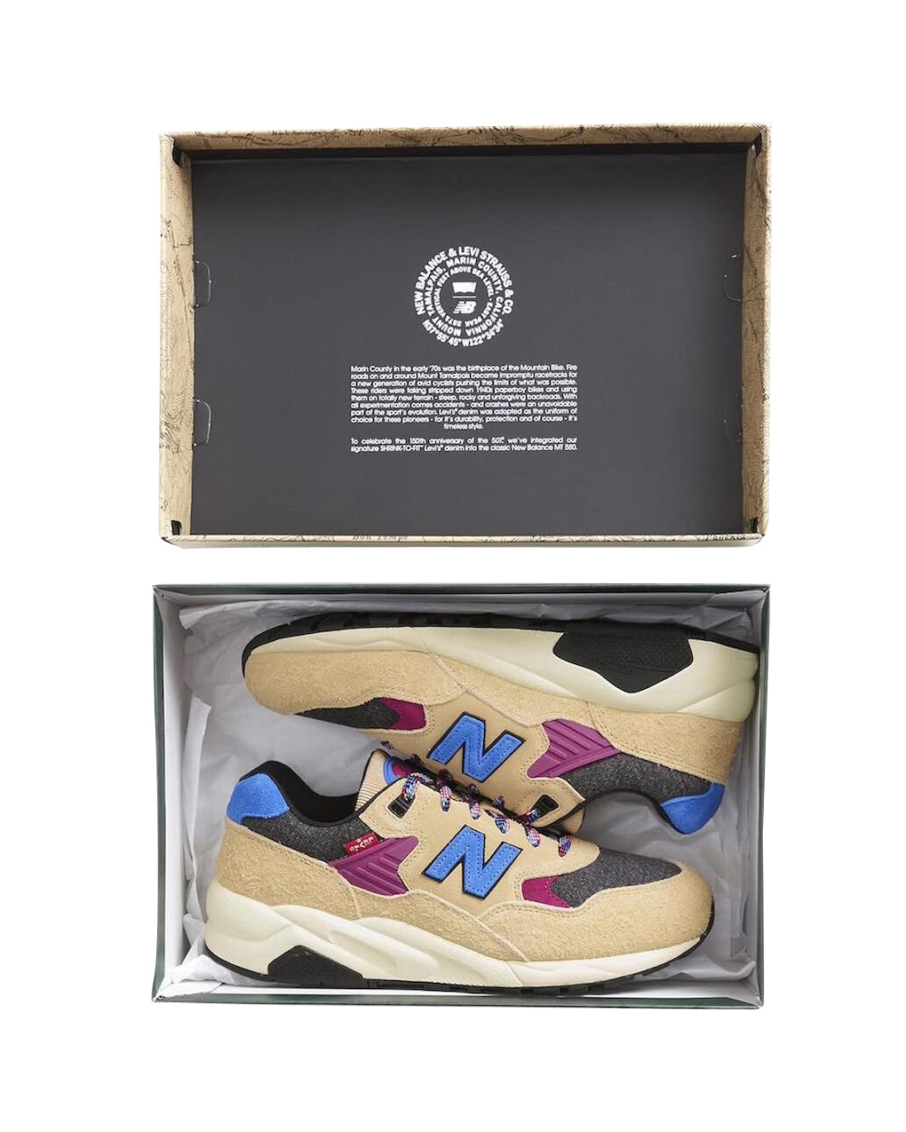 Levi’s x New Balance 580 Beige