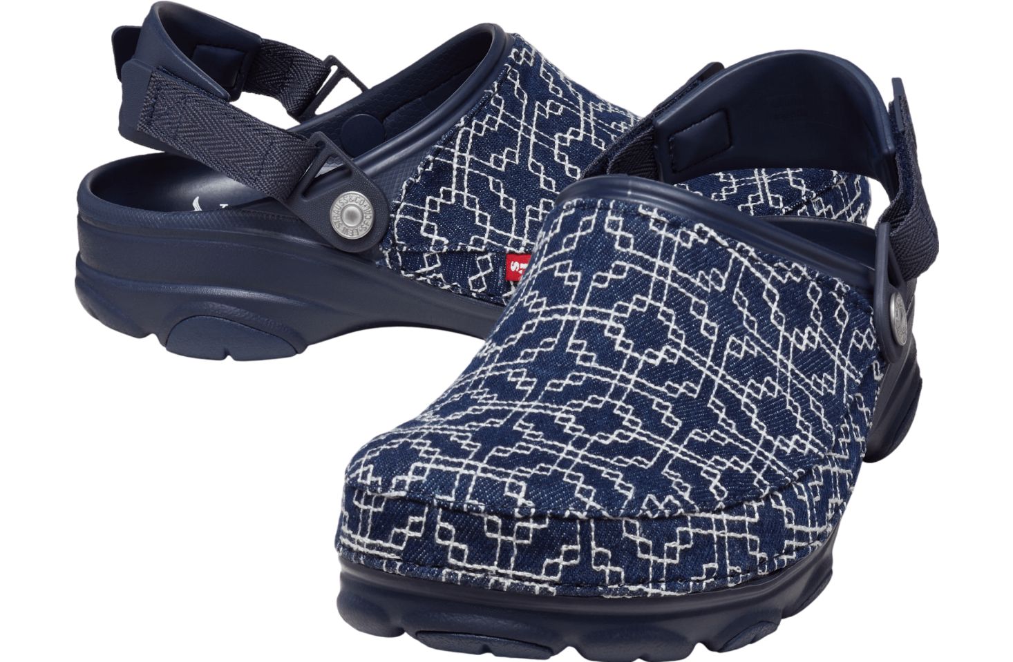 Levis X Crocs All Terrain Clog Navy