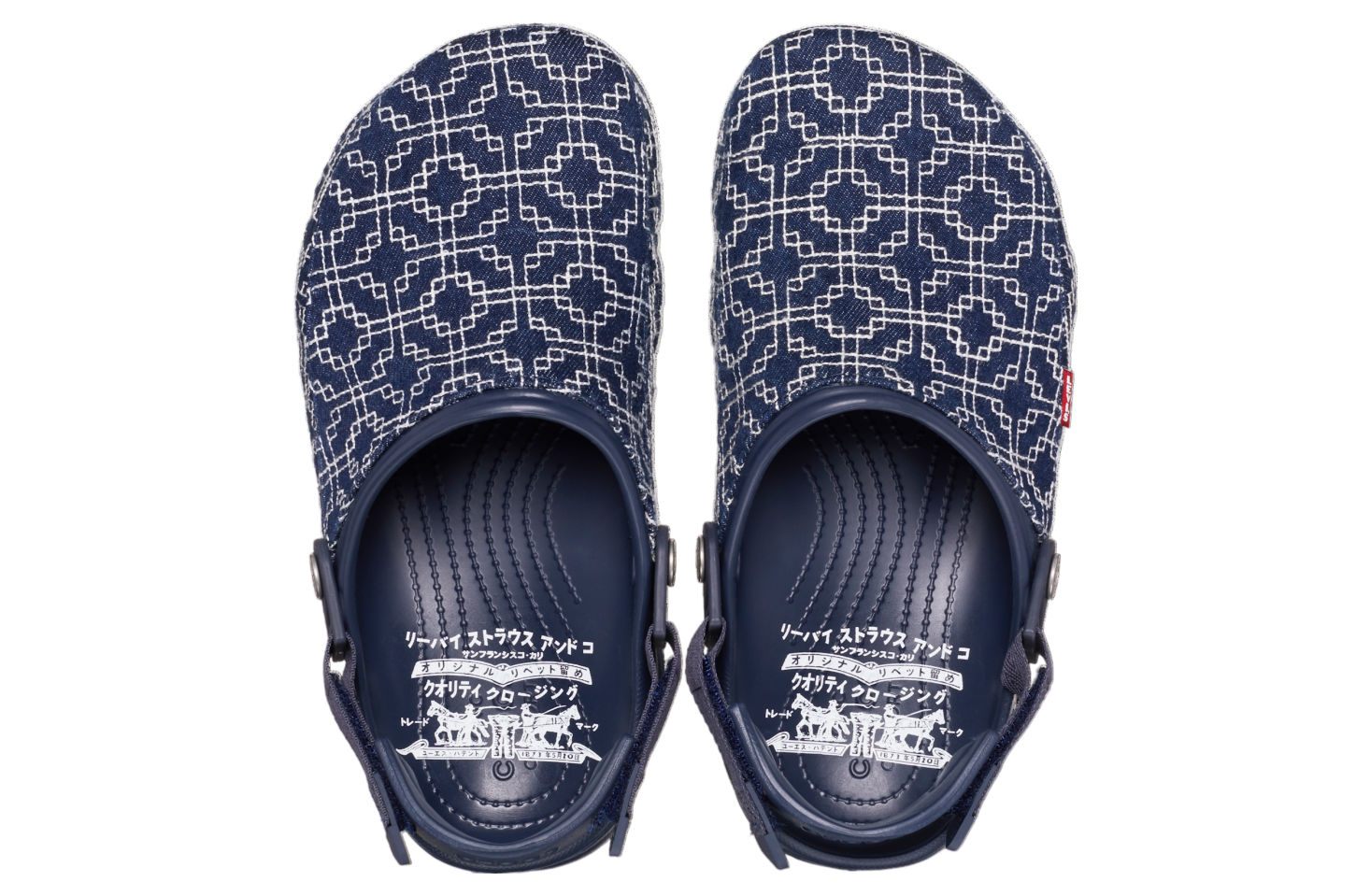 Levis X Crocs All Terrain Clog Navy