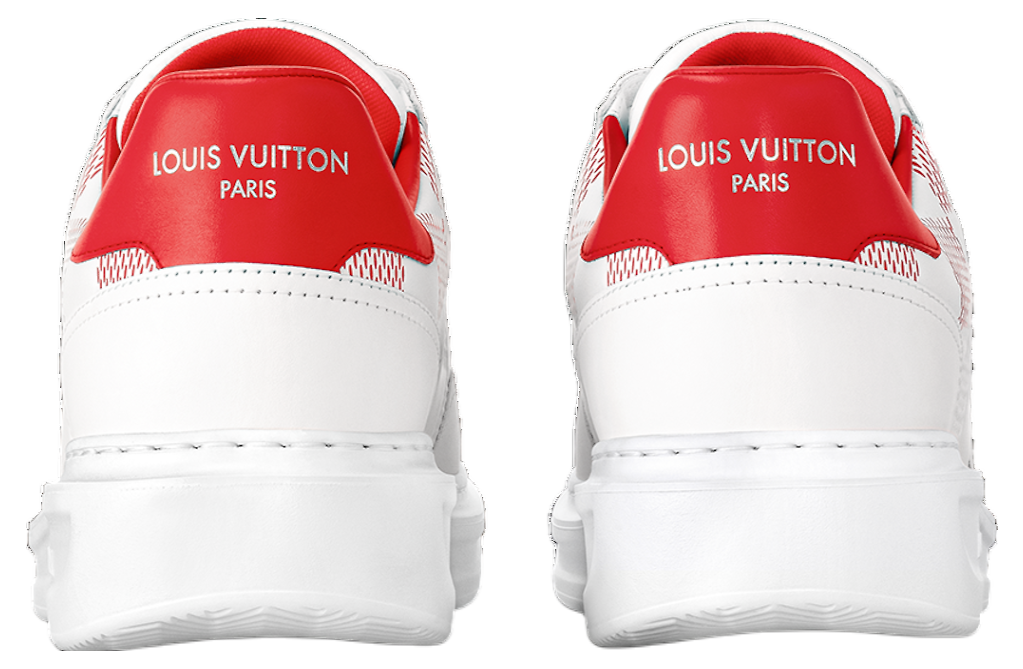 Louis Vuitton Beverly Hills White / Red Damier